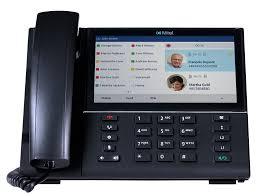 MITEL 6873 SIP Phone Executive SIP Phone mit 17,71 cm 7 Zoll kapazitiven Touchscreen