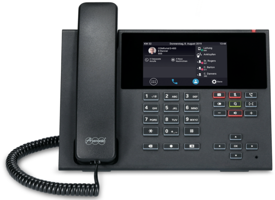 AUERSWALD COMfortel D-400 SIP-Telefon mit Erweiterungsoptionen